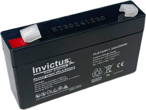 Invictus Батерия UPS с Капацитет 1.3Ах и Напрежение 6V 07.02.0173 1бр