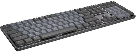 Logitech MX Mechanical Tactile Kabellos Bluetooth Nur Tastatur Englisch US