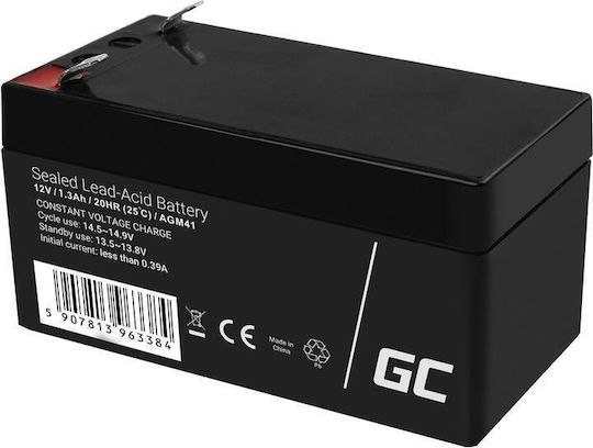 Green Cell Baterie UPS cu Capacitate 1.3Ah și Tensiune 12V AGM41 1buc