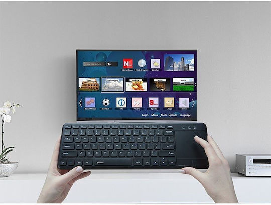 Tracer Keyboard With Touchpad Smart RF 2,4 GHZ Kabellos Tastatur mit Touchpad Englisch US