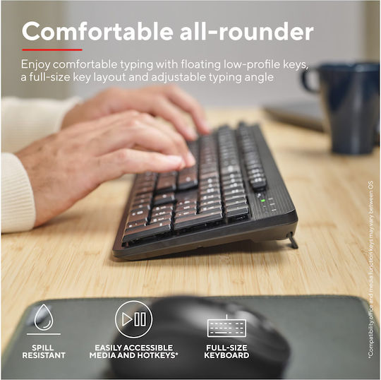 Trust Ody II Wireless Keyboard Only English US