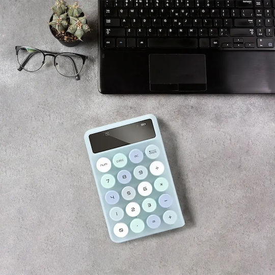 Alcatroz Jellybean Num A3 Wireless Bluetooth Numeric Keypad Aqua
