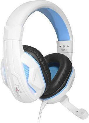 Steelplay HP44 Over Ear Gaming Headset with 3.5 mm Connectivity White for PC / PS4 / PS5 / XBOX