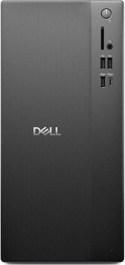 Dell Pro Tower Essential Настолен компютър (i5-14500/8GB DDR5/512GB SSD/W11 Pro) с Клавиатура (Международен английски)