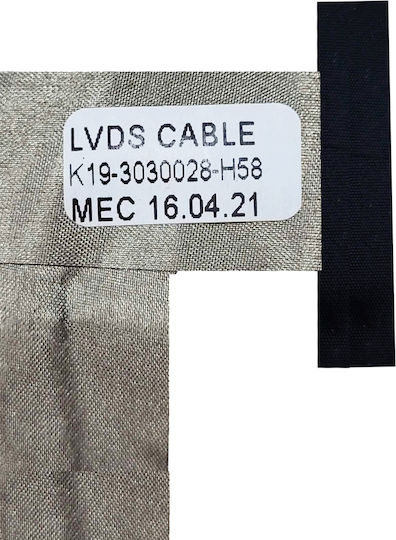 Screen Flex Cable Advent 4211 MSI U100 U90 Pn K19-3030019-h58 K19-3030028h58009 K19-3030028-h58 Video Screen Cable Code 1-flex0571
