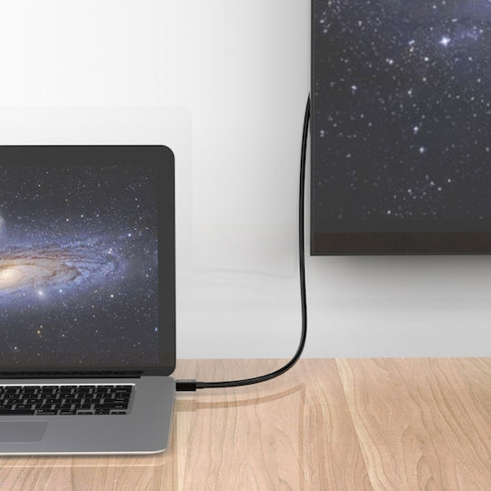 Orico XD-MDTH4 DisplayPort-Kabel männlich - Mini-DisplayPort männlich 3m Schwarz