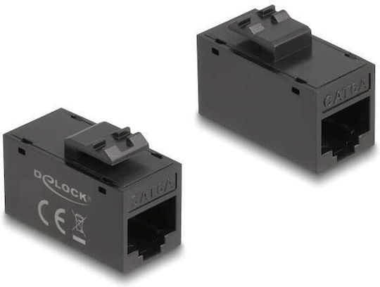 DeLock Keystone Modul Rj45 Rj45 Kat.6a 1Stück 90638
