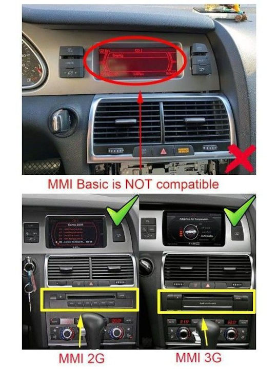 Digital Iq Tpg 15933b_cpa 10.25inc Multimedia System Audi Mod Q7 Mod 2005-2010