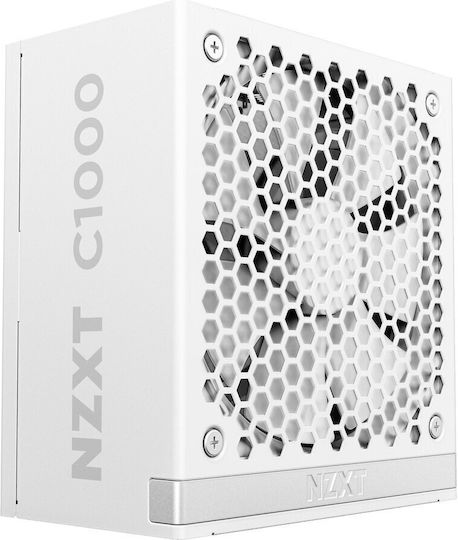 NZXT C1000 Gold ATX 3.1 1000W Λευκό Τροφοδοτικό Υπολογιστή Full Modular 80 Plus Gold