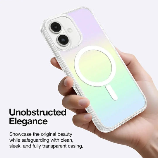 AmazingThing Minimal Mag Back Cover Σιλικόνης Διάφανο (iPhone 16Realme 7 Pro)