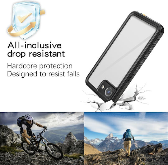 Redpepper Fs Ip68 Back Cover Πλαστικό Αδιάβροχο Μαύρο (Apple Iphone 16e/17e)