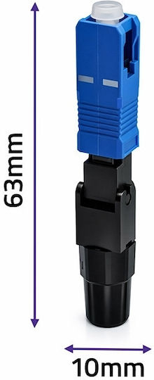 Qoltec Sc Upc Fiber Optic Quick Connector Singlemode 3.0mm