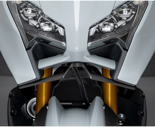 Vorderseite Spoiler Naked Frontal Spoiler Matt Schwarz Yamaha T-Max 560 25-26 22605j Puig