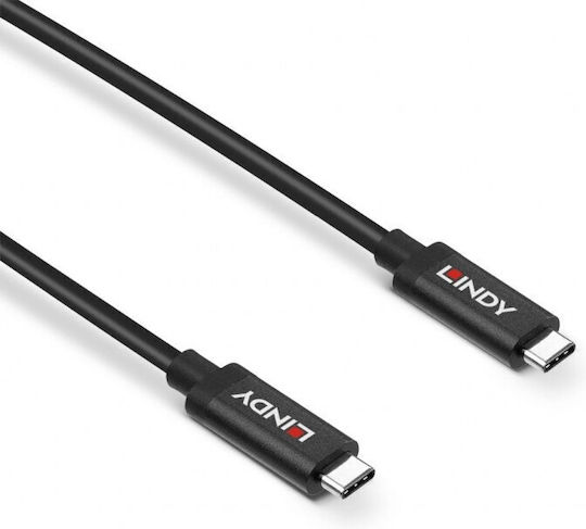 Lindy Active Cablu USB 3.1 Gen2 8k60hz/4k120hz 60w T-t 3m Negru Lindy L43348