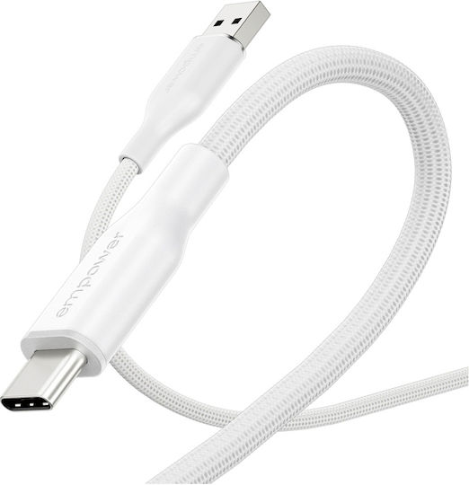 PanzerGlass USB Typ-C Kabel männlich - USB-A 60W PD Silber 1,2 m EM30290