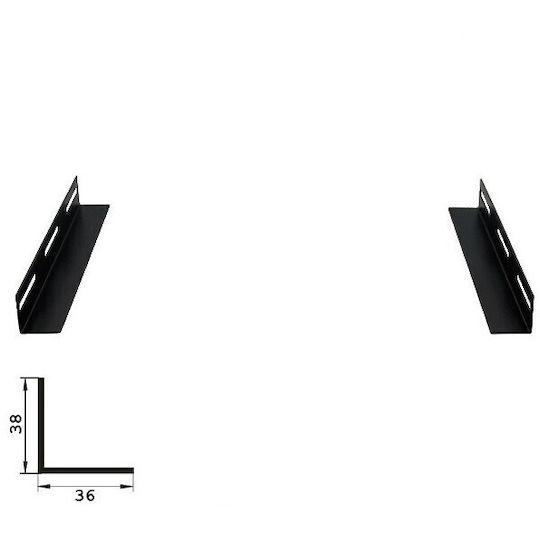 Suport Fix Xcab L Bracket 1000mm Adâncime Accesorii Pentru Dulapuri Rack