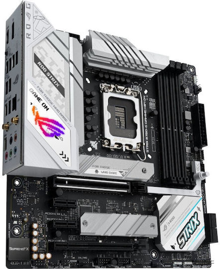 Asus ROG STRIX B760-G Gaming WIFI Motherboard Micro ATX με Intel 1700 Socket 90MB1EQ0-M0EAY0