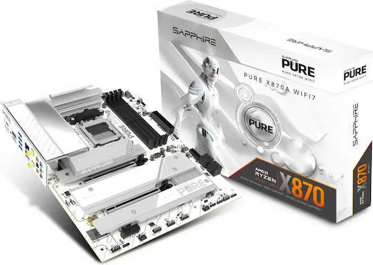 Sapphire NITRO+ X870EA Polar Edition Wi-Fi Motherboard ATX με AMD AM5 Socket 52122-11-40G