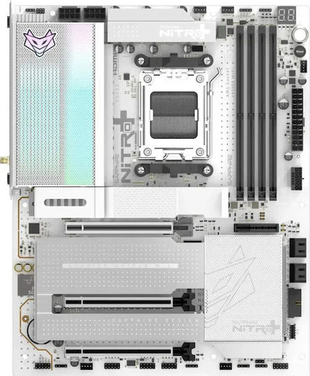 Sapphire NITRO+ X870EA Polar Edition Wi-Fi Motherboard ATX με AMD AM5 Socket 52122-11-40G