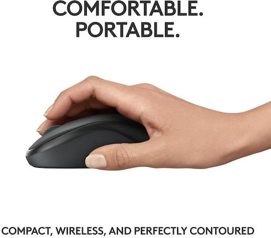 Logitech M240 Silent Ασύρματο Bluetooth Ποντίκι Graphite