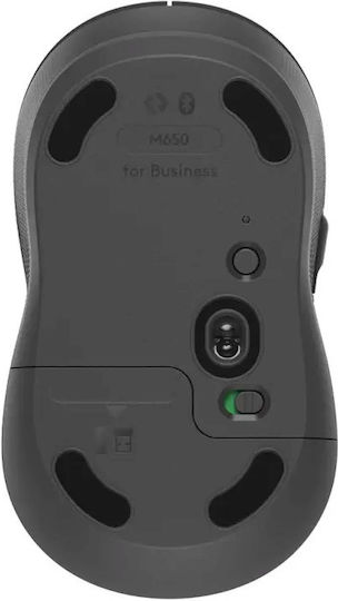 Logitech Signature M650 for Business M Kabellos Bluetooth Maus Graphite