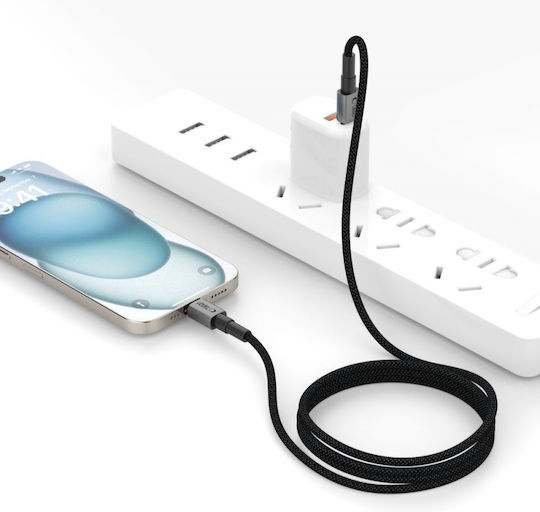 Tech-Protect Ultraboost Dna Cable USB-C Male - USB-C 60W PD Grey 1m 186105-uniw