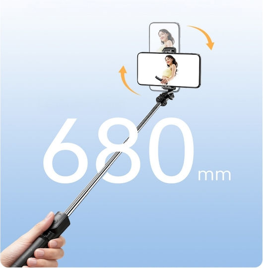 Orico Selfie Stick Spv68 Mini Tripod Bluetooth 360 Degree Rotation 68 Cm Black Spv68-bk-bp Orico-spv68-bk-bp-hu