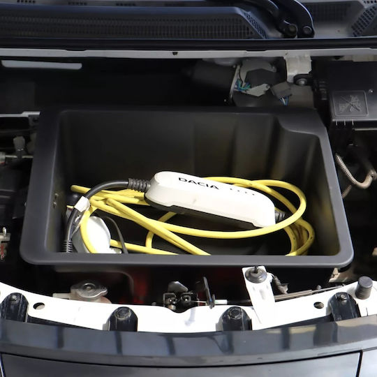 Rati-frunk Dacia Spring 2021-2024 Dacia Spring 2024> Πρακτικός Εμπρός Αποθηκευτικός Χώρος 20l Καλώδια Φόρτισης Καθημερινή Οργάνωση Ηλεκτρικών Ιχ-1 Τεμ V01943/rt V01943/rt