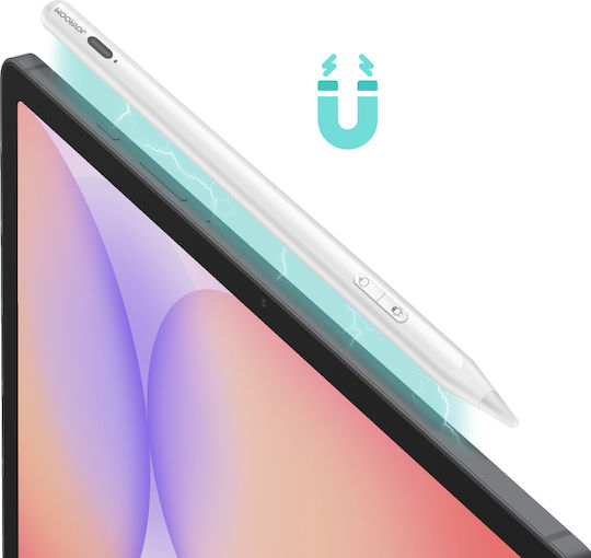 Joyroom JR-K12 14 Bucăți Stylus Digital Cu Palm Rejection Pentru iPad Compatibilitate Universală Alb