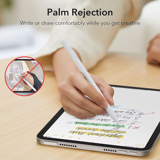 SiiPro STP-101 Digital Touch Stylus for iPad in White color
