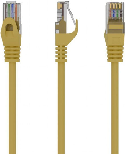 Cablexpert U/UTP Kat.6 Ethernet-Netzwerkkabel 1m Gelb