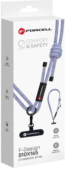 Forcell Neck Strap for Mobile Phones Gray