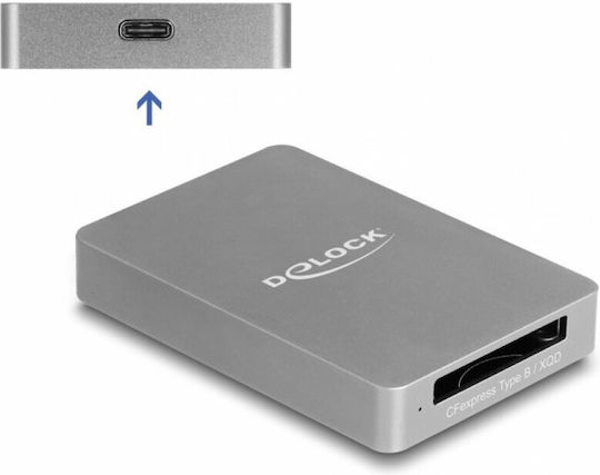 Delock USB 3.2 Type C Card Reader CFexpress XQD Delock 91008