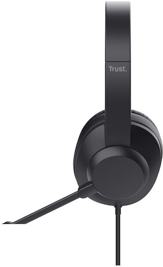 Trust Over Ear Multimedia-Kopfhörer Mit Mikrofon Und USB-C / 3,5 Mm Klinke 25460