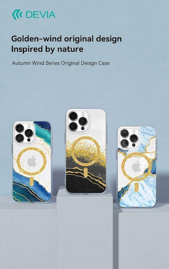 Devia Series Back Cover Blue (iPhone 15 Pro)