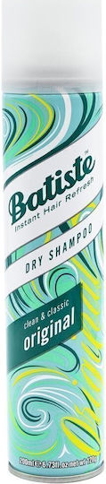 Batiste Original Ξηρό Σαμπουάν Όγκου για Όλους τους Τύπους Μαλλιών 200ml