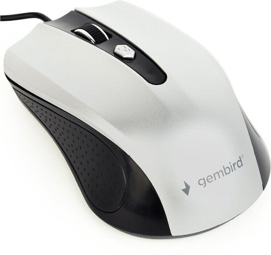 Gembird MUS-4B-01 Wired Mouse Silver