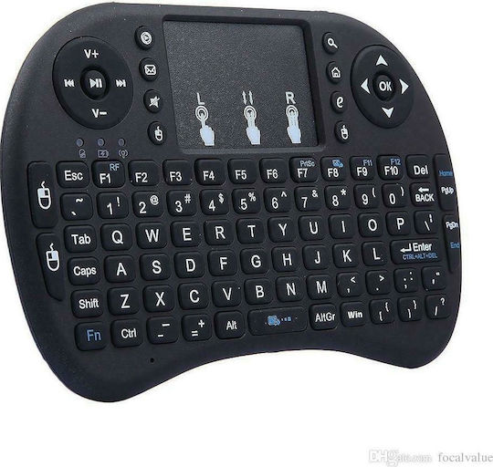 Andowl Q-K07 Fără fir Tastatură cu touchpad Engleză US