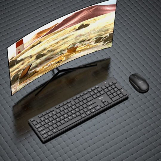 Hoco GM17 Fără fir Set tastatură și mouse Engleză US