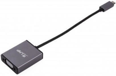 LMP Converter USB-C male to USB-C / VGA female Gray 1pcs