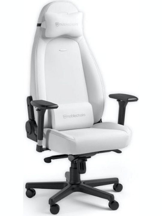 Noblechairs Icon Gaming Stuhl mit verstellbaren Armlehnen Weiß