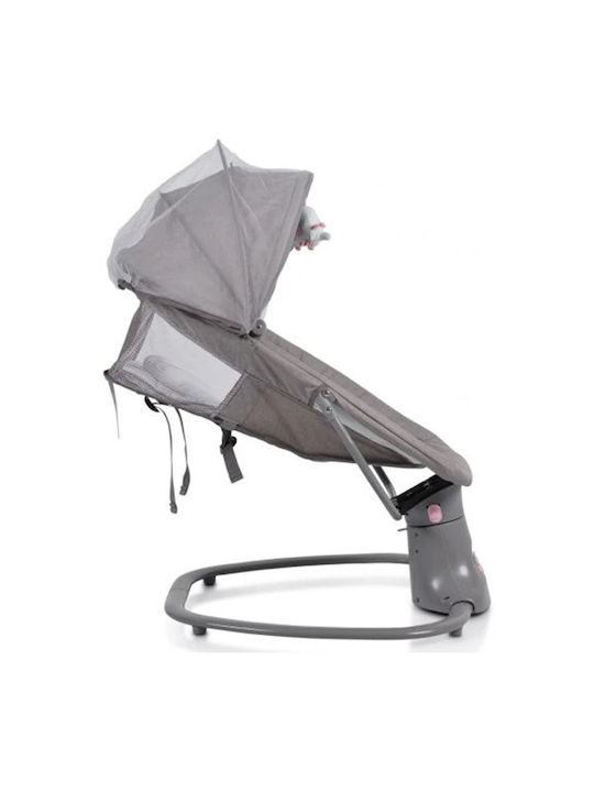 Balansoar Electric Pentru Bebeluși Cu Muzică Roz Pentru Copil Până La 15kg