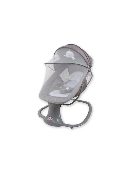 Balansoar Electric Pentru Bebeluși Cu Muzică Roz Pentru Copil Până La 15kg