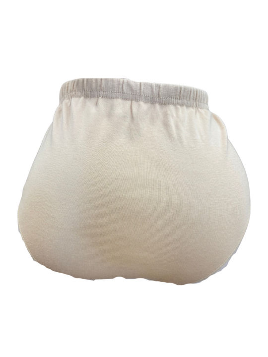 Hohe Taille Damen-Slips 3er Pack Beige