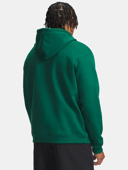 Under Armour Ua Rival Суитшърт с Качулка Зелен