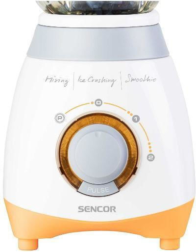 Sencor Μπλέντερ με Πλαστική Κανάτα 1.5 lt 500W Λευκό SBL 4370 500