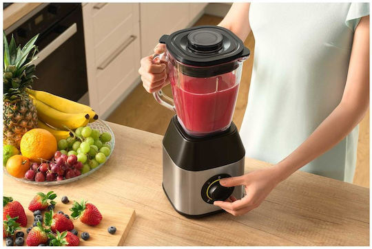 Sencor Блендер с Пластмасова Кана 1.5 lt 1250W Черен SBL 4872BK