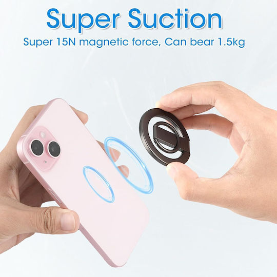 SiiPro Mobile Ring Holder in Gray color