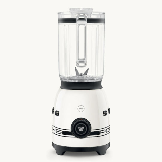 Smeg Блендер с Пластмасова Кана 1.5 lt 800W Бял BLF03PCWEU