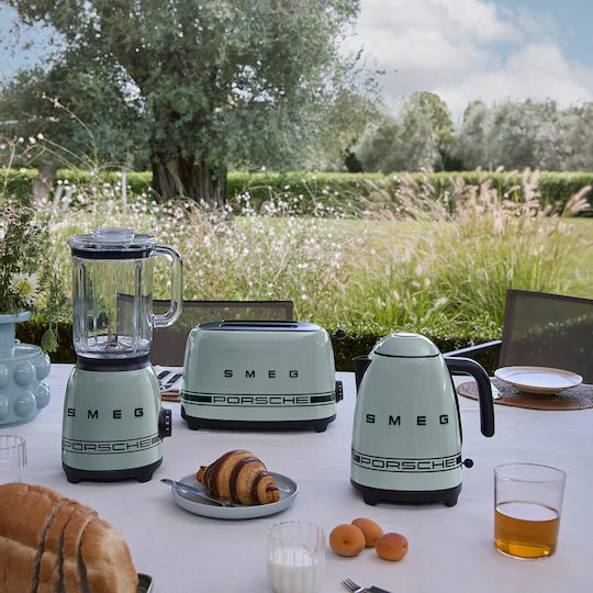 Smeg Блендер с Пластмасова Кана 1.5 л 800W Зелен BLF03PSGEU